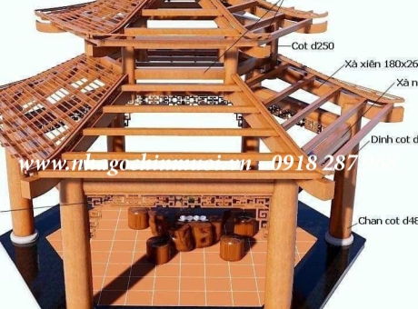 Thi công công trình nhà lục giác tại Quận 8 -TP.HCM