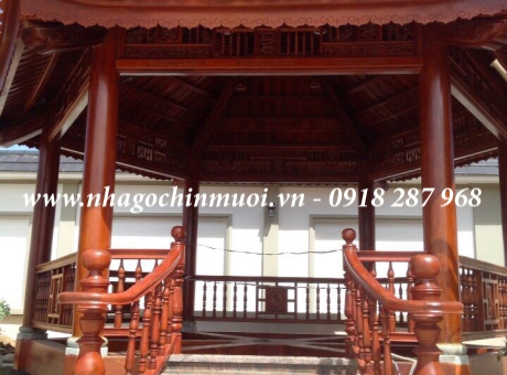Công trình chòi gỗ nghỉ mát tại TPHCM