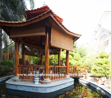 Nhà gỗ lục giác nghỉ dưỡng Đồng Nai
