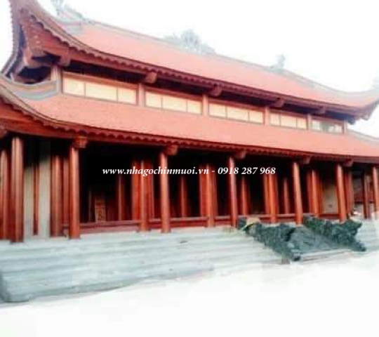 Nhà gỗ 5 gian tại Ninh Bình