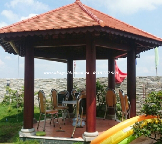 Nhà gỗ quán cà phê