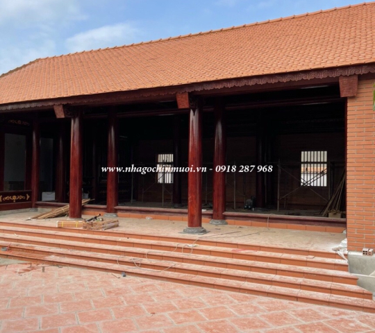 Nhà gỗ 5 gian 2 chái tại Đồng Nai
